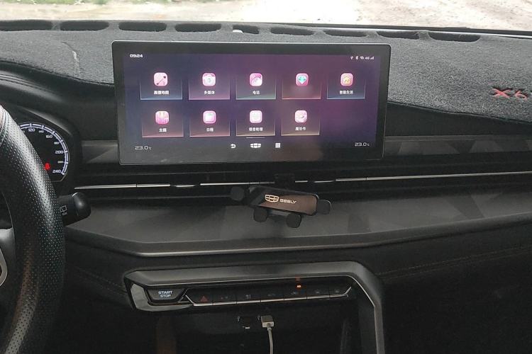 Used Geely Auto Vision X6 2021 PRO 1.4T Automatic Prestige Model Audio And AC Panel