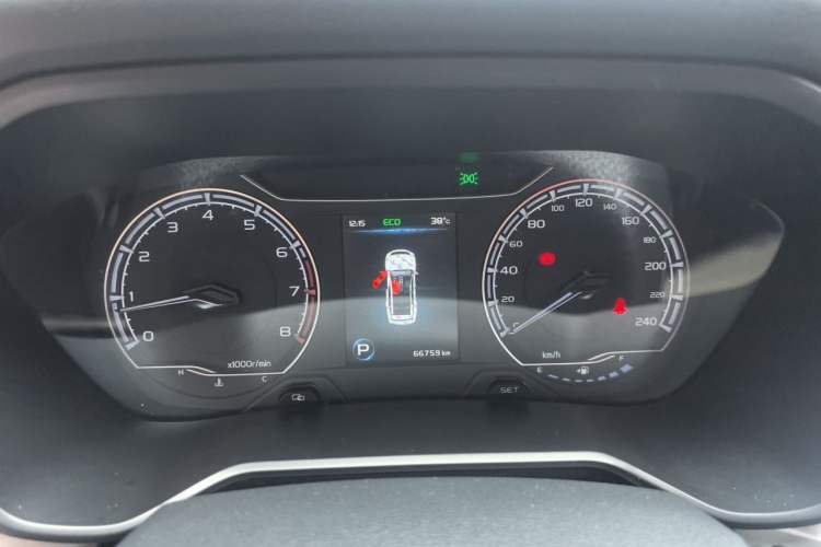 Used Geely Auto Vision X6 2021 PRO 1.4T Automatic Prestige Model Instrument Cluster