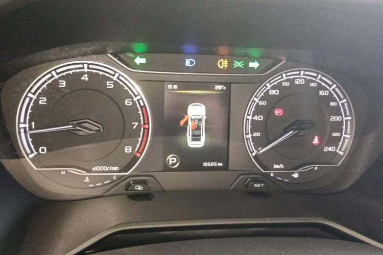 Used Geely Auto Vision X6 2021 PRO 1.4T Automatic Prestige Model Instrument Cluster