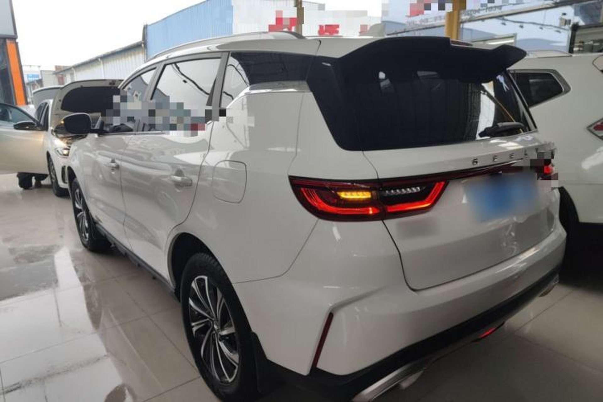 Used Geely Auto Vision X6 2021 PRO 1.4T Manual Luxury Model Rear Left 45 Deg