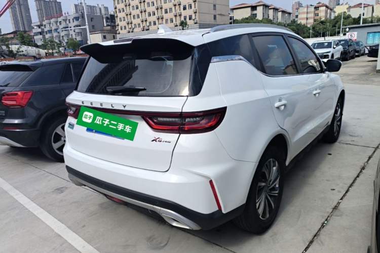 Used Geely Auto Vision X6 2021 PRO 1.4T Automatic Prestige Model Rear Right 45 Deg