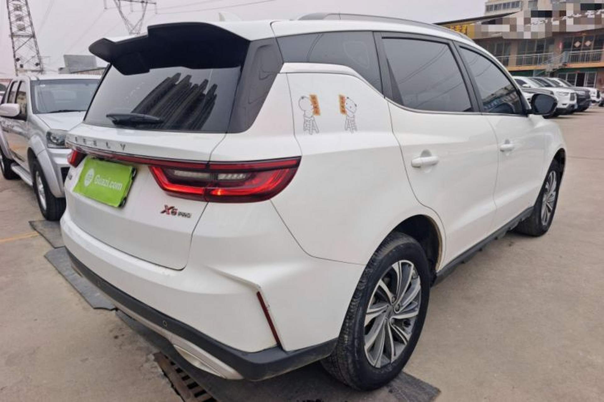 Used Geely Auto Vision X6 2021 PRO 1.4T Automatic Prestige Model Rear Right 45 Deg