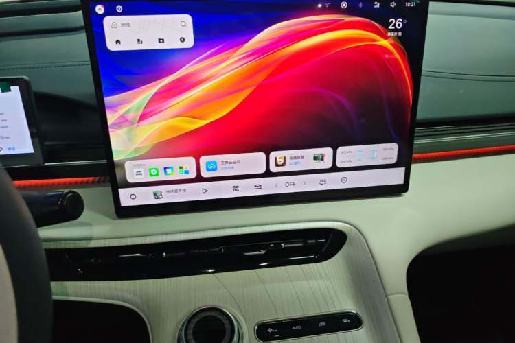 Used Geely Galaxy E5 2024 530 km Exploration+ Version Audio And AC Panel