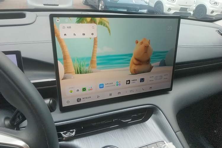 Used Geely Galaxy E5 2024 530 km Exploration+ Version Audio And AC Panel