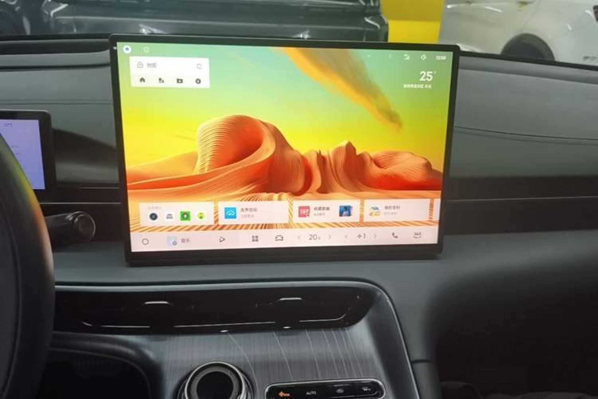 Used Geely Galaxy E5 2024 530 km Exploration+ Version Audio And AC Panel