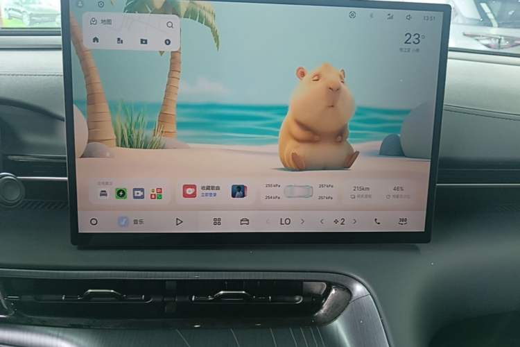 Used Geely Galaxy E5 2024 530 km Exploration+ Version Audio And AC Panel