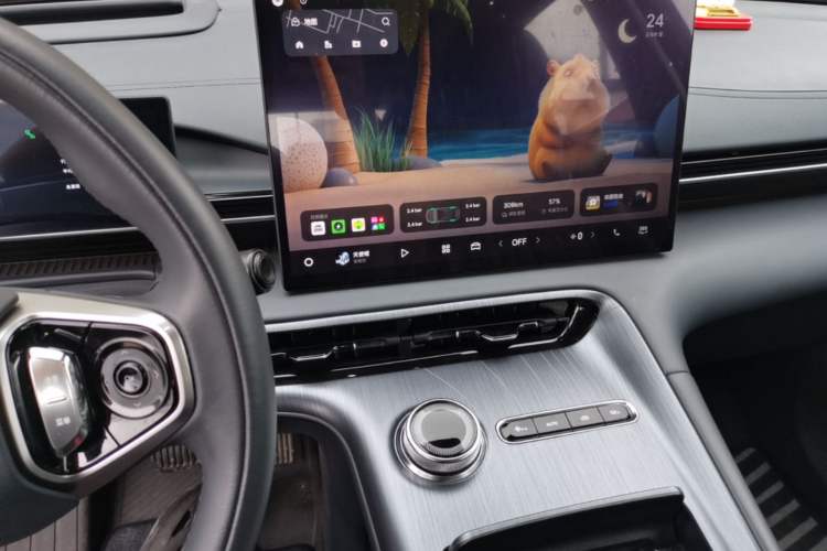 Used Geely Galaxy E5 2024 530 km Exploration+ Version Audio And AC Panel