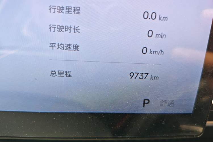 Used Geely Galaxy E5 2024 530 km Exploration+ Version Odometer Close Up