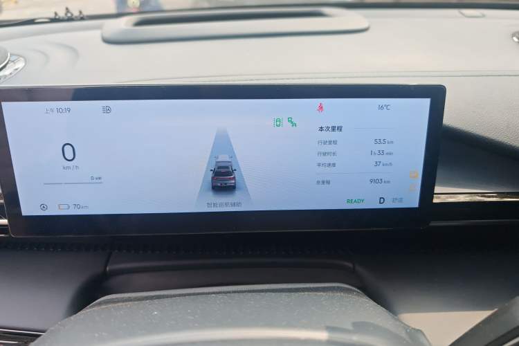 Used Geely Galaxy E5 2024 530 km Exploration+ Version Odometer Close Up