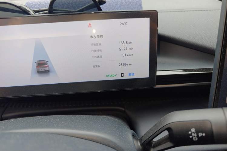 Used Geely Galaxy E5 2024 440km Launch Edition Odometer Close Up