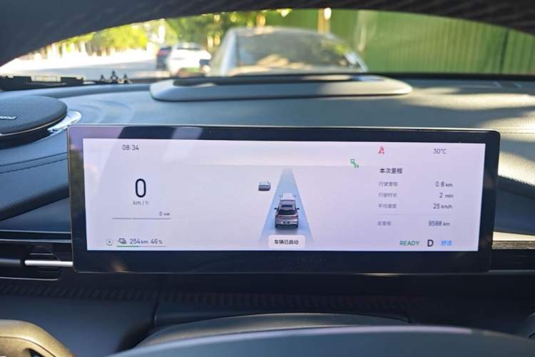 Used Geely Galaxy E5 2024 530km Starship Edition Odometer Close Up