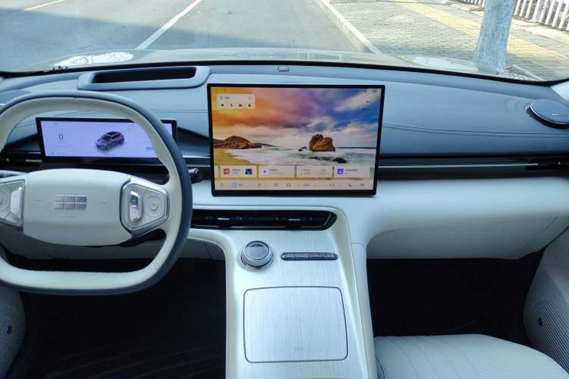 Used Geely Galaxy E5 2024 530km Starship Edition Audio And AC Panel