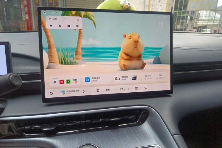 Used Geely Galaxy E5 2026 Model 610km Long-Distance Edition Audio And AC Panel