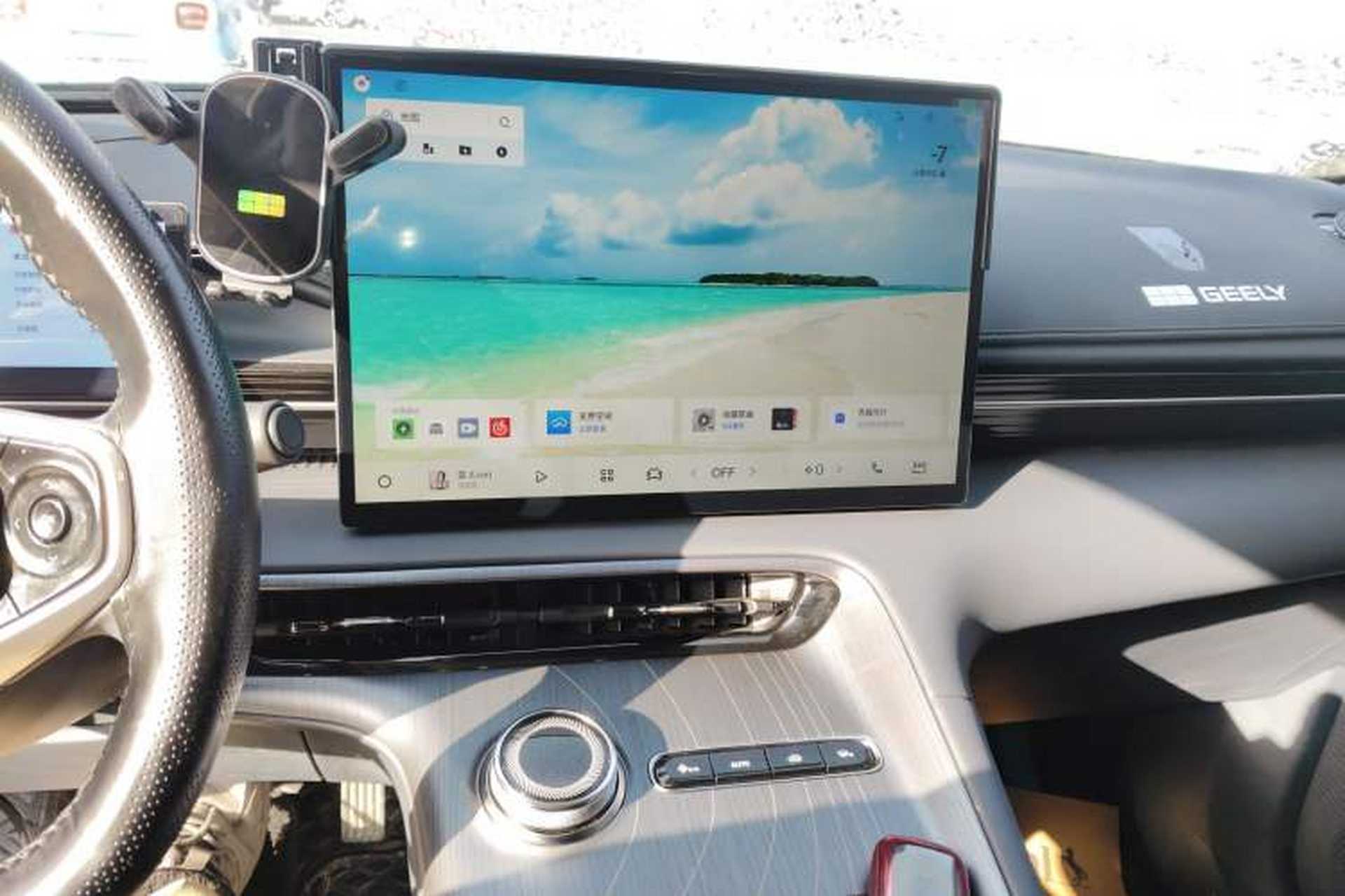 Used Geely Galaxy E5 2026 Model 530km Exploration Edition Audio And AC Panel