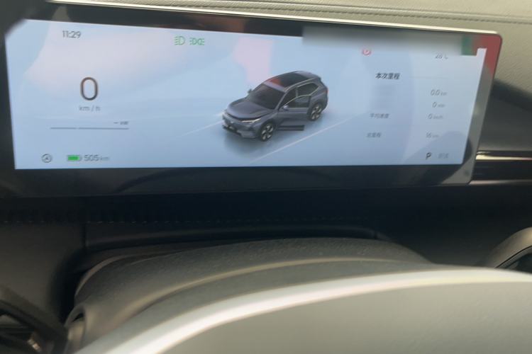 Used Geely Galaxy E5 2026 Model 530km Launch Edition Instrument Cluster