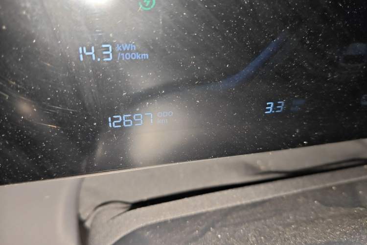 Used Geely Galaxy E5 2026 Model 530km Launch Edition Odometer Close Up