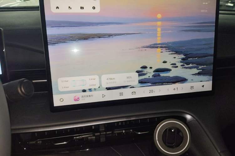 Used Geely Galaxy E5 2026 Model 530km Launch Edition Audio And AC Panel