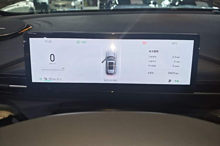 Used Geely Galaxy E5 2026 Model 610km Long-Distance Edition Instrument Cluster
