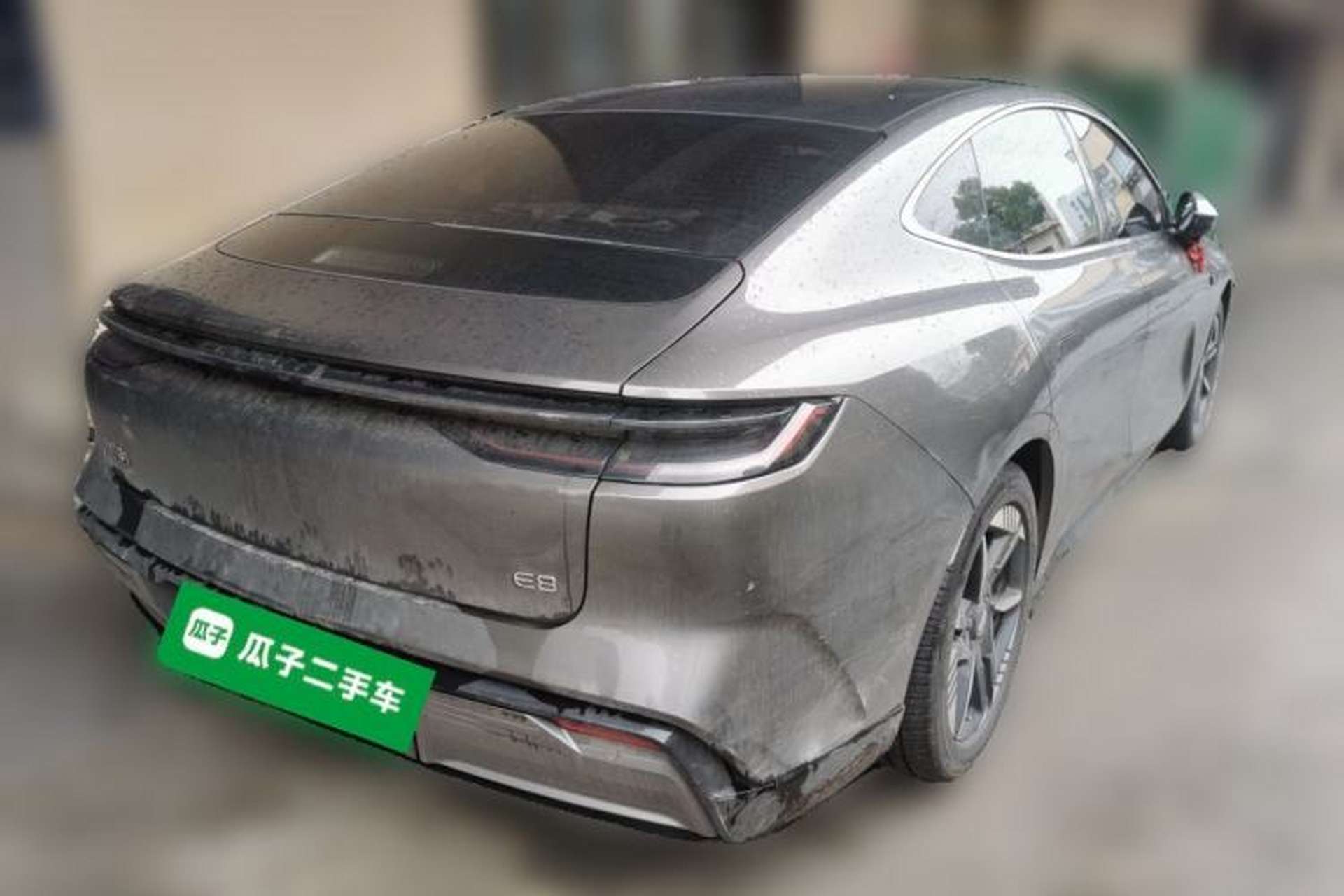 Used Geely Galaxy E8 2024 550 km Range Rear-Drive Dragon Edition Rear Right 45 Deg
