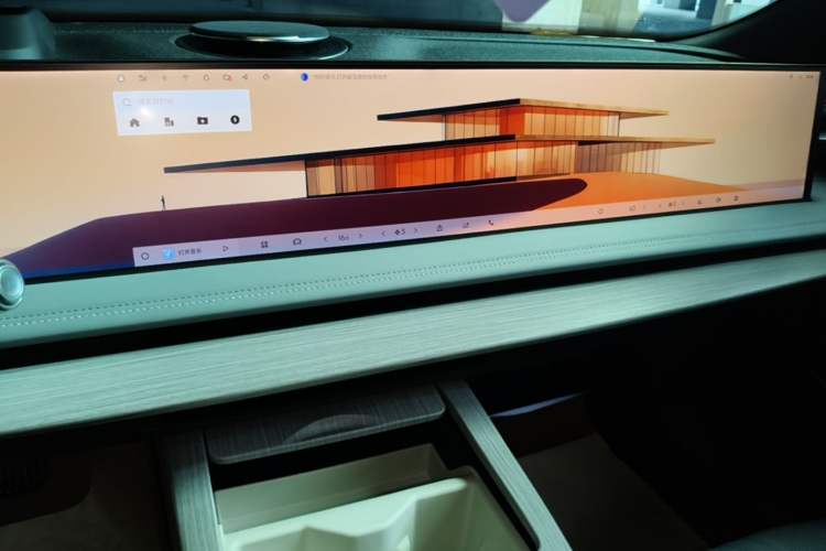 Used Geely Galaxy E8 2024 665 km Range Rear-Drive Starship Long-Range Version Audio And AC Panel