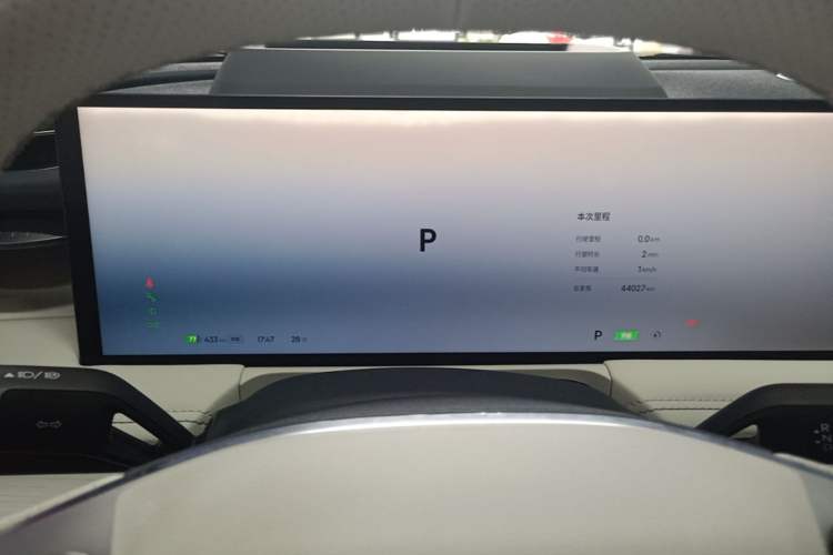 Used Geely Galaxy E8 2024 665 km Range Rear-Drive Starship Long-Range Version Instrument Cluster