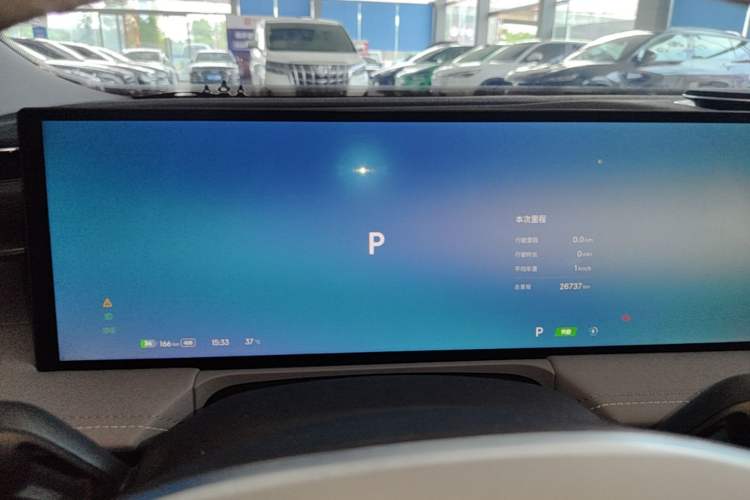 Used Geely Galaxy E8 2024 550 km Range Rear-Drive Dragon Edition Instrument Cluster