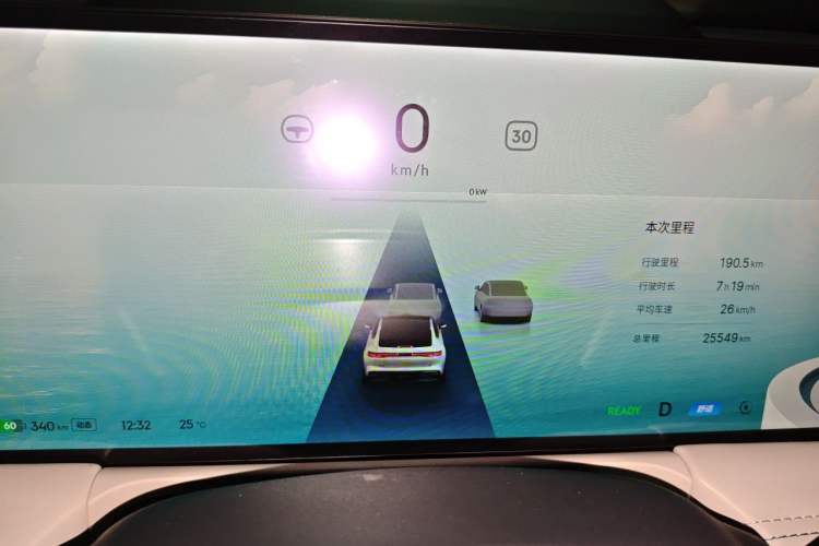 Used Geely Galaxy E8 2024 665 km Range Rear-Drive Starship Long-Range Version Instrument Cluster