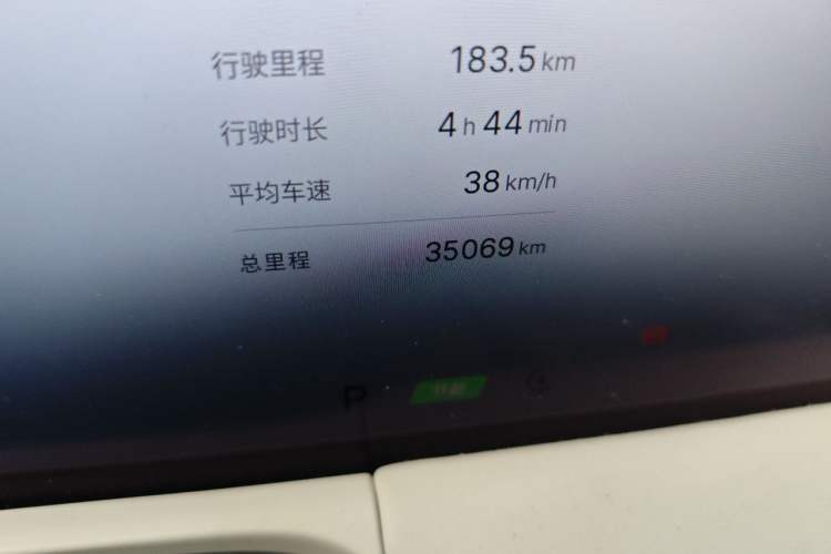 Used Geely Galaxy E8 2024 665 km Range Rear-Drive Starship Long-Range Version Odometer Close Up