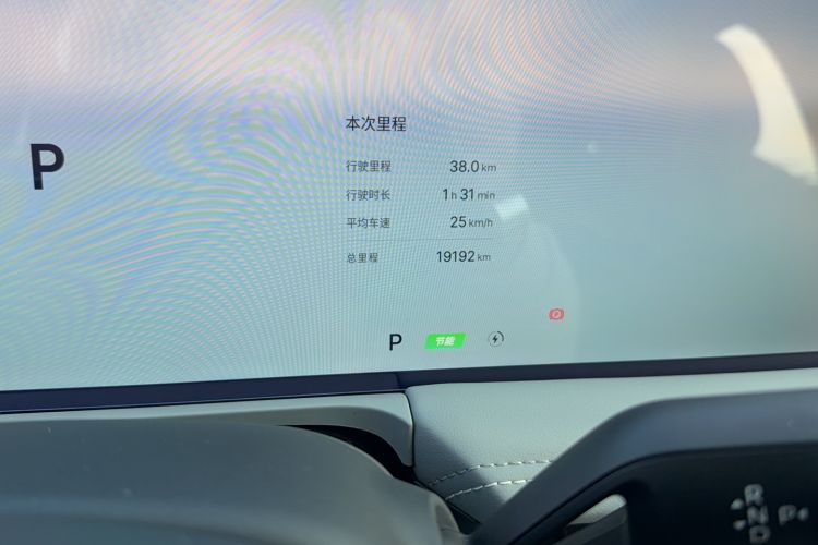 Used Geely Galaxy E8 2024 550 km Range Rear-Drive MAX Odometer Close Up
