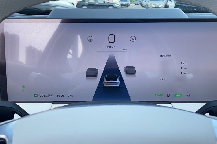 Used Geely Galaxy E8 2024 665 km Range Rear-Drive Starship Long-Range Version Instrument Cluster