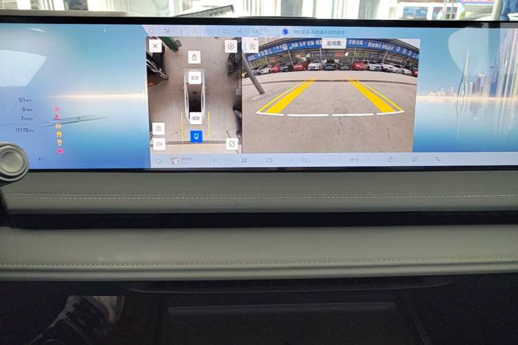 Used Geely Galaxy E8 2025 700 km Long-Range Intelligent Driving Version Audio And AC Panel