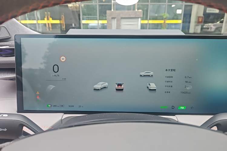 Used Geely Galaxy E8 2025 620 km All-Wheel Drive Starship LiDAR-Enabled Intelligent Driving Version Instrument Cluster