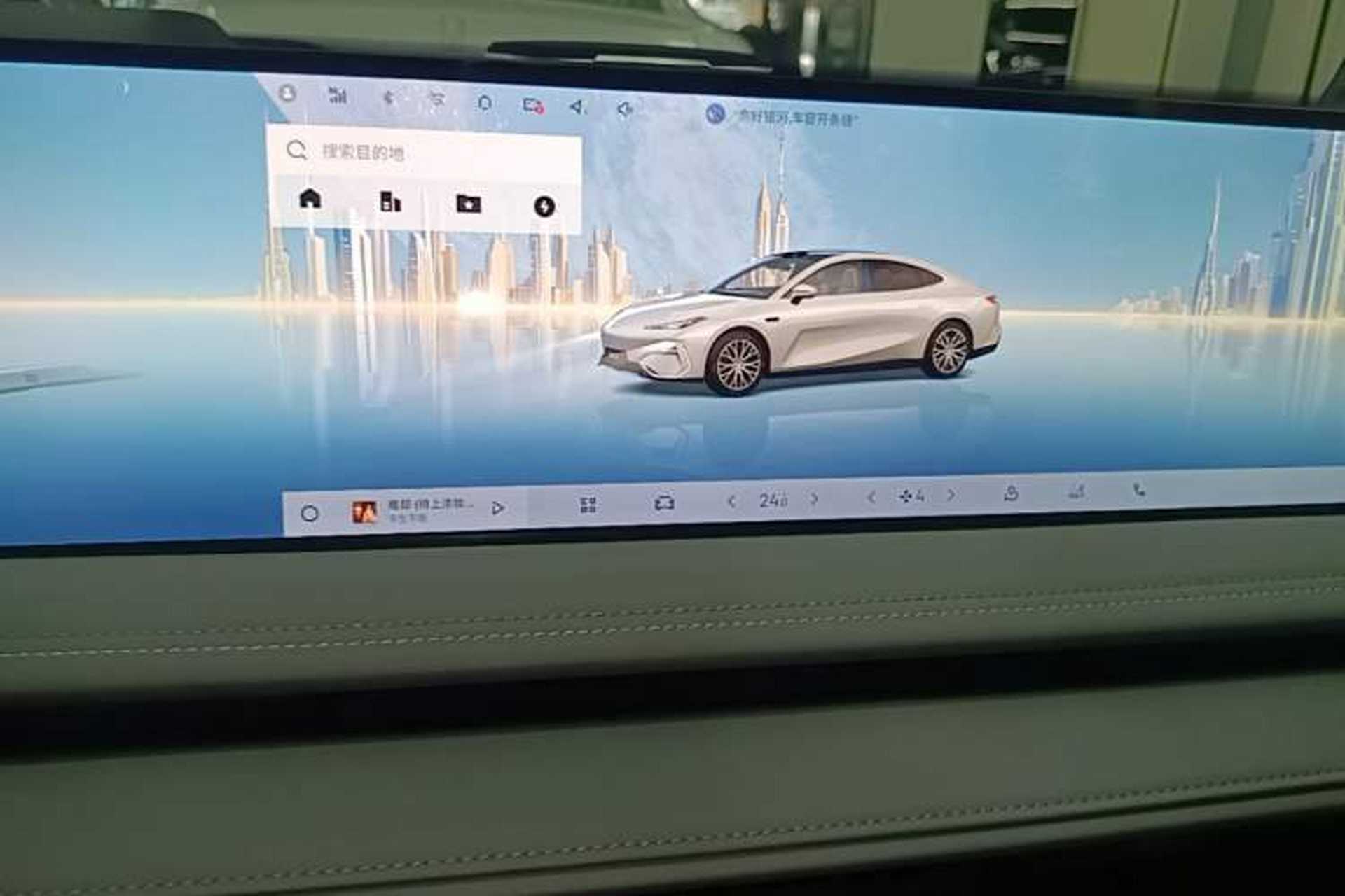 Used Geely Galaxy E8 2025 700 km Long-Range Intelligent Driving Version Audio And AC Panel