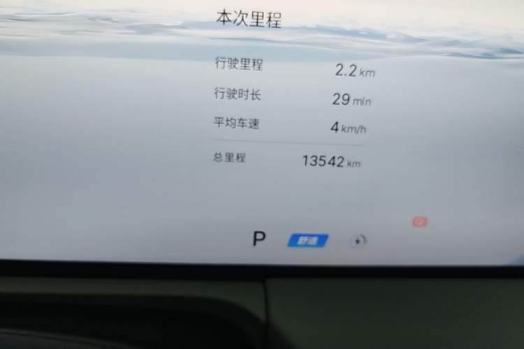Used Geely Galaxy E8 2025 700 km Long-Range Intelligent Driving Version Instrument Cluster