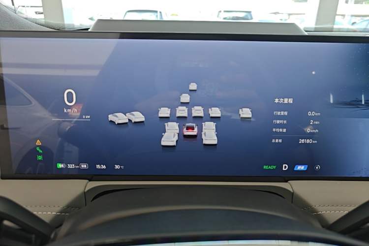 Used Geely Galaxy E8 2025 700 km Long-Range Intelligent Driving Version Instrument Cluster