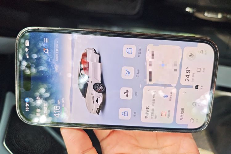 Used Geely Galaxy E8 2025 Model—610km Prestige Version Vehicle Key