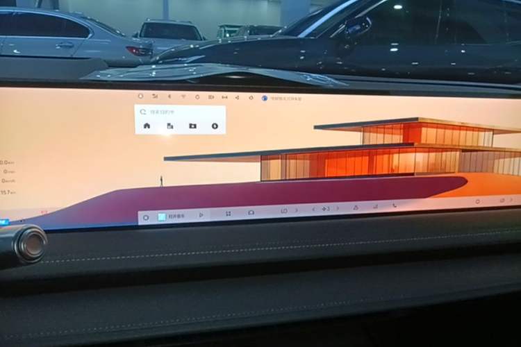 Used Geely Galaxy E8 2025 700 km Long-Range Intelligent Driving Version Audio And AC Panel