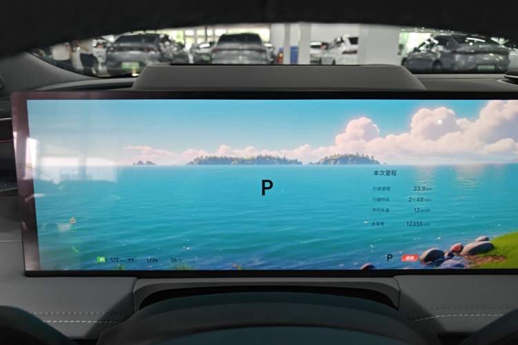 Used Geely Galaxy E8 2025 700 km Long-Range Intelligent Driving Version Instrument Cluster