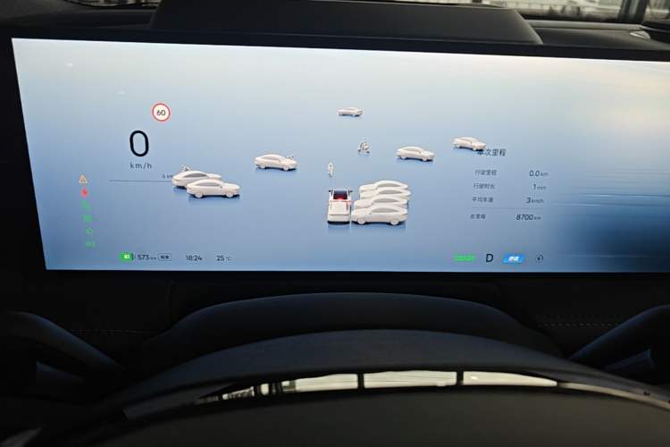 Used Geely Galaxy E8 2025 700 km Long-Range Intelligent Driving Version Instrument Cluster