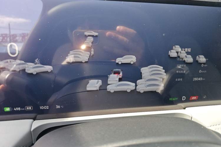 Used Geely Galaxy E8 2025 700 km Long-Range Intelligent Driving Version Instrument Cluster