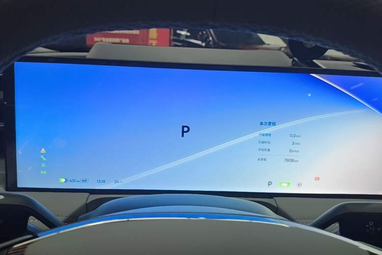 Used Geely Galaxy E8 2025 700 km Long-Range Intelligent Driving Version Instrument Cluster
