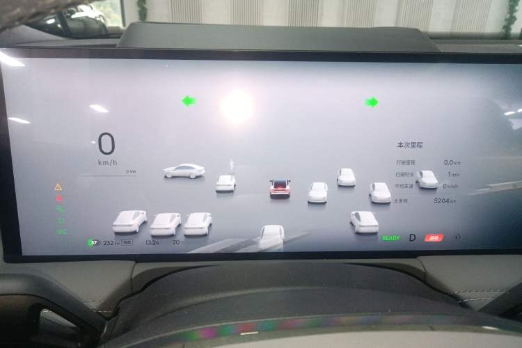 Used Geely Galaxy E8 2025 700 km Long-Range Intelligent Driving Version Instrument Cluster
