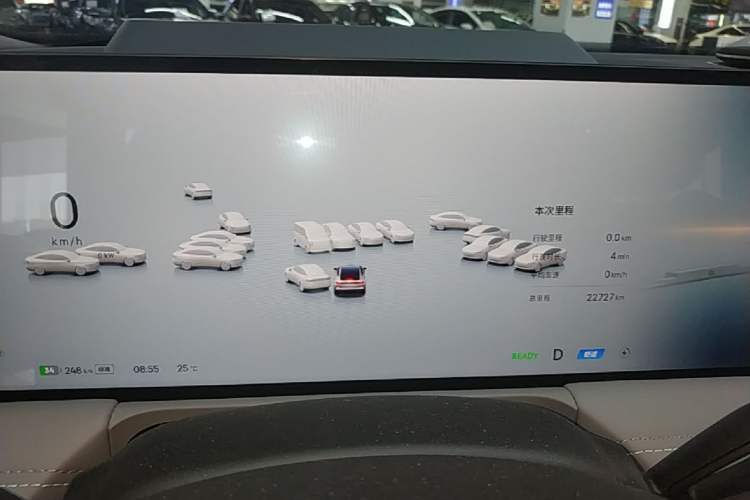 Used Geely Galaxy E8 2025 700 km Long-Range Intelligent Driving Version Instrument Cluster