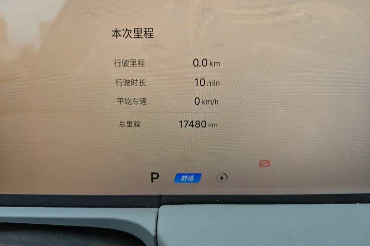 Used Geely Galaxy E8 2025 700 km Long-Range Intelligent Driving Version Odometer Close Up