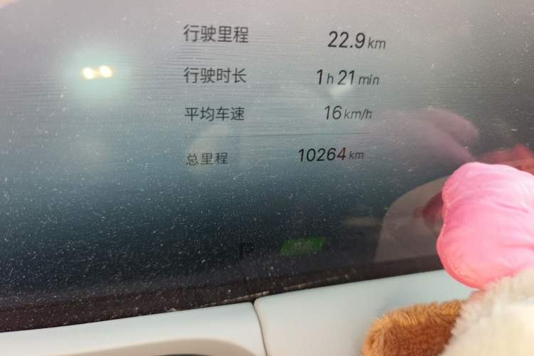 Used Geely Galaxy E8 2025 700 km Long-Range Intelligent Driving Version Odometer Close Up