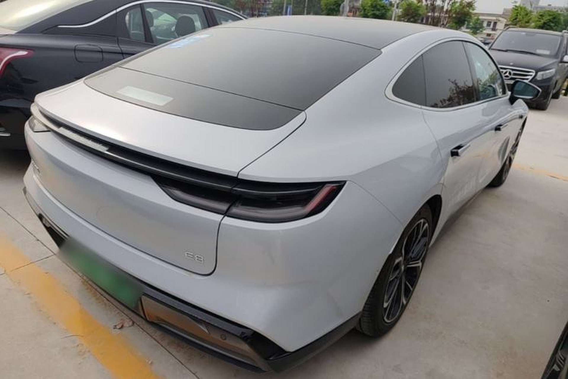 Used Geely Galaxy E8 2025 700 km Long-Range Intelligent Driving Version Rear Right 45 Deg