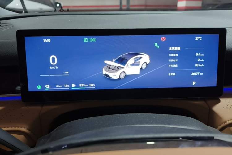 Used Geely Galaxy 8 2025 130km EM-i Deluxe Edition Instrument Cluster
