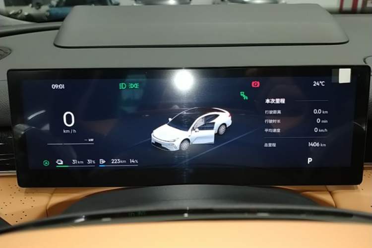 Used Geely Galaxy 8 2025 130km EM-P Starship Edition Instrument Cluster