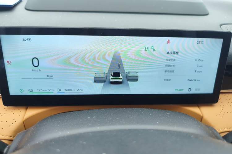 Used Geely Galaxy 8 2025 130km EM-i Flagship Edition Instrument Cluster
