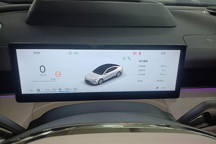Used Geely Galaxy 8 2025 130km EM-P Starship Edition Instrument Cluster